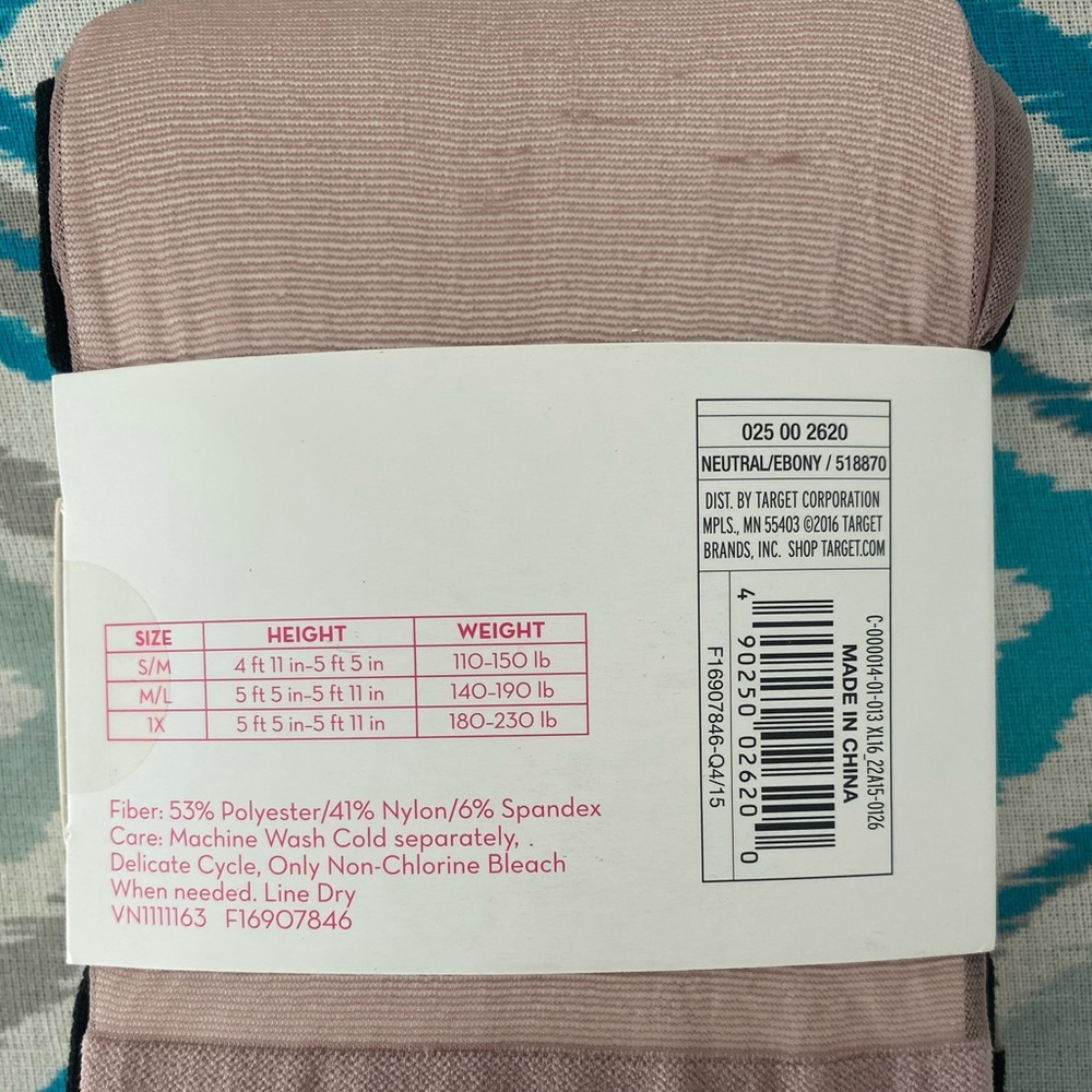 Target tights medium/large - Picture 2 of 2